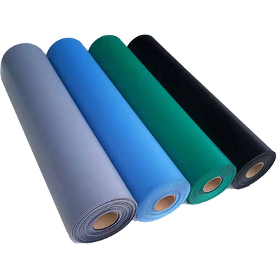 مفرش طاولة ESD لخدمات التصنيع الإلكتروني 120 سم × 60 سم أزرق أسود رمادي أخضر