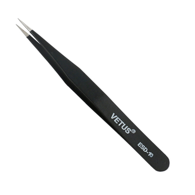 ملاقط تمديد الرموش VETUS Pink Tweezers High ESD Anti - Static قوي ودائم لملاقط الرموش