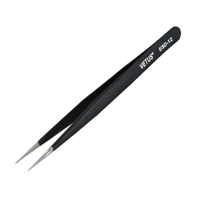 ملاقط تمديد الرموش VETUS Pink Tweezers High ESD Anti - Static قوي ودائم لملاقط الرموش