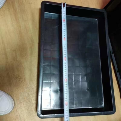 علبة صغيرة سوداء Esd آمنة موصلة Ic أجزاء صينية مكافحة ساكنة الذاكرة أداة حاوية علب صندوق Esd يوروستات مع غطاء