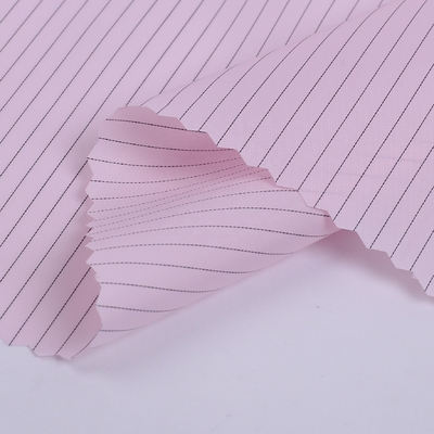 ESD Dustless Clean Room Fabrics 98٪ بوليستر مضاد للكهرباء الساكنة