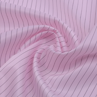 ESD Dustless Clean Room Fabrics 98٪ بوليستر مضاد للكهرباء الساكنة