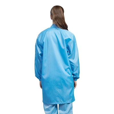 DG001 ملابس مكافحة ساكنة ESD Smock لغرف الأبحاث الصناعية