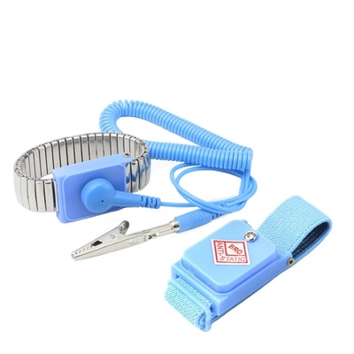 ESD مكافحة ساكنة حزام المعصم الفرقة المعصم الحرس 10mm المفاجئة PU 2.5mm PU الحبل