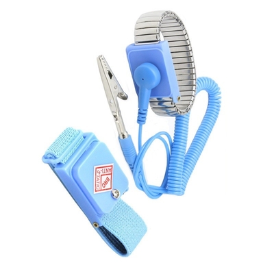 ESD مكافحة ساكنة حزام المعصم الفرقة المعصم الحرس 10mm المفاجئة PU 2.5mm PU الحبل