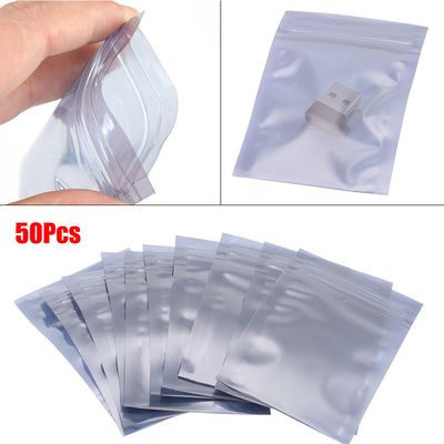 أكياس حزمة فراغ ESD Mbb مكافحة ساكنة مطبوعة LDPE احباط الرطوبة الحاجز