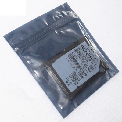 HDD البلاستيك LDPE مكافحة ساكنة كيس التغليف زيبلوك مطبوعة ESD التدريع