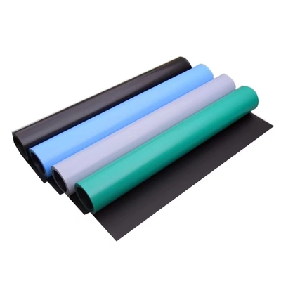 مقعد العمل PVC ESD Table Mat الاستاتيكيه المطاط الصناعي غرفة نظيفة
