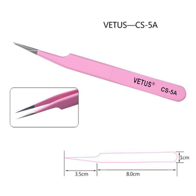 3D 6D ESD Antistatic Vetus Lash Tweezers Volume Eyelash Extension الملقط