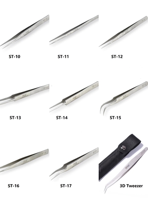 ESD Antistatic Vetus Lash Tweezers Hand Tools مقص الحاجب الملقط