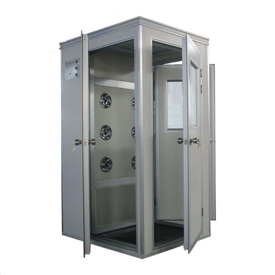 GMP Cleanroom Air Shower SUS201 SUS304 مع نظام الهواء المتشابك