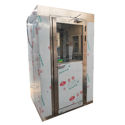 GMP Cleanroom Air Shower SUS201 SUS304 مع نظام الهواء المتشابك