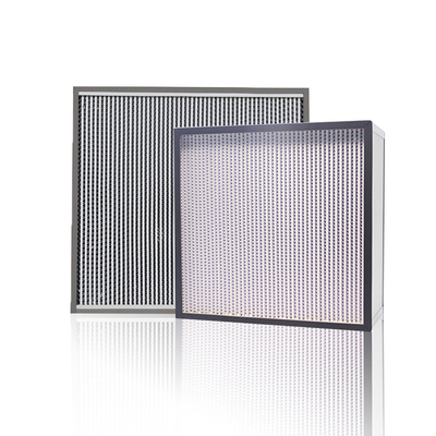 0.3 ميكرون Cleanroom Hepa Filter H12 H13 H14 منقي الهواء HEPA Filter