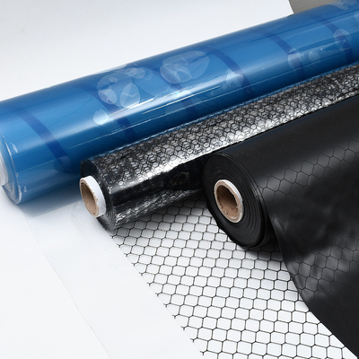 الاستاتيكيه ESD PVC شبكة ستارة شفافة سوداء لاستخدام المصنع