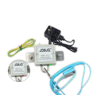 مختبر ESD حزام اختبار بطارية 9V اختبار الأرض الأسلاك 80 (W) × 40 (H) × 117 (D) MM