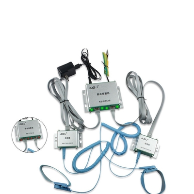 مقياس التيار الكهربائي الساكن ESD حزام اختبار 6V DC Antistatic معصمه تستر