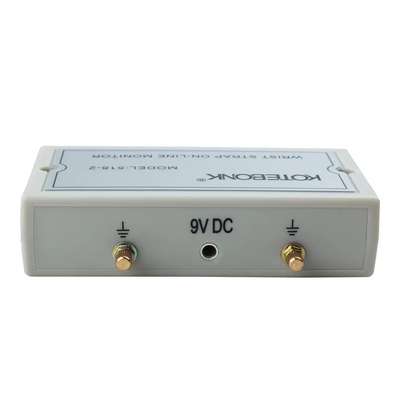 518-2 ESD جهاز اختبار شريط المعصم على الإنترنت مراقب المعصم باند إنذار محطة العمل