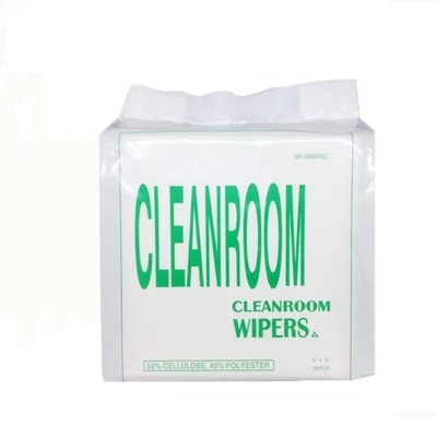 ممسحة من البوليستر الأبيض لغرف الأبحاث بالليزر لشاشة Maxclean Microfiber