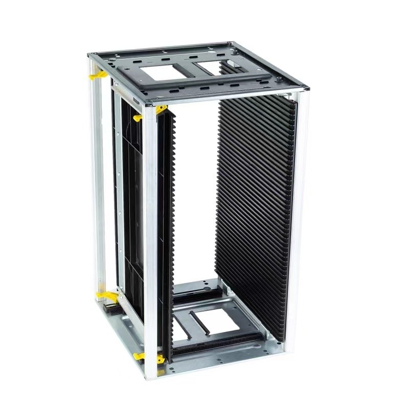 SMT L Size ESD PCB Magazine Rack 563 * 320 * 355 مضاد للكهرباء الساكنة لمحمل ثنائي الفينيل متعدد الكلور