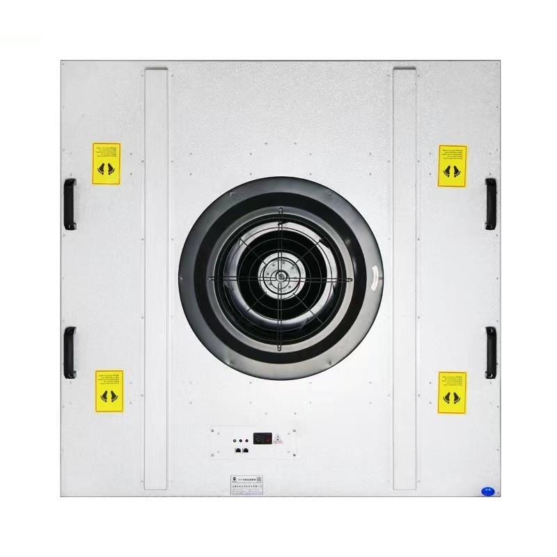 ثلاث تروس وحدة فلتر Hepa غرفة الأبحاث التدفق الصفحي FFU HEPA Fan Filter