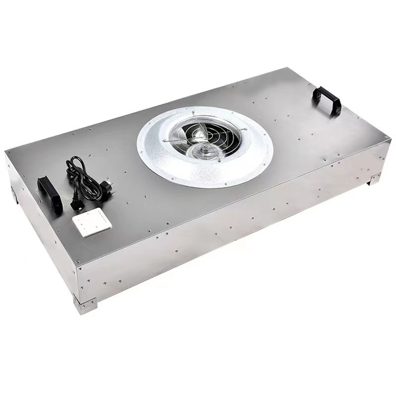 Cleanroom FFU Fan Filter Unit HEPA 915 × 610 × 69 لوحدة مناولة الهواء