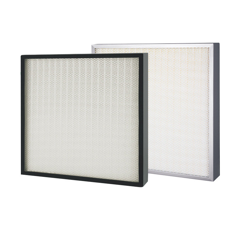المواد الصيدلانية UL Cleanroom HEPA Filter Mini Pleat Gel Seal Media