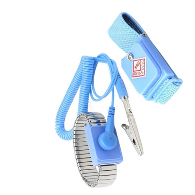 ESD مكافحة ساكنة حزام المعصم الفرقة المعصم الحرس 10mm المفاجئة PU 2.5mm PU الحبل